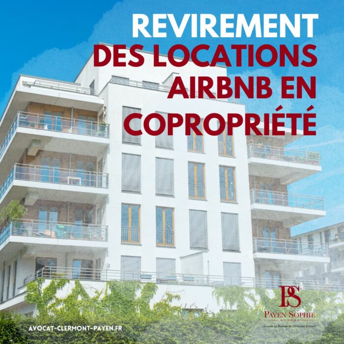 Revirement des locations Airbnb en copropriété