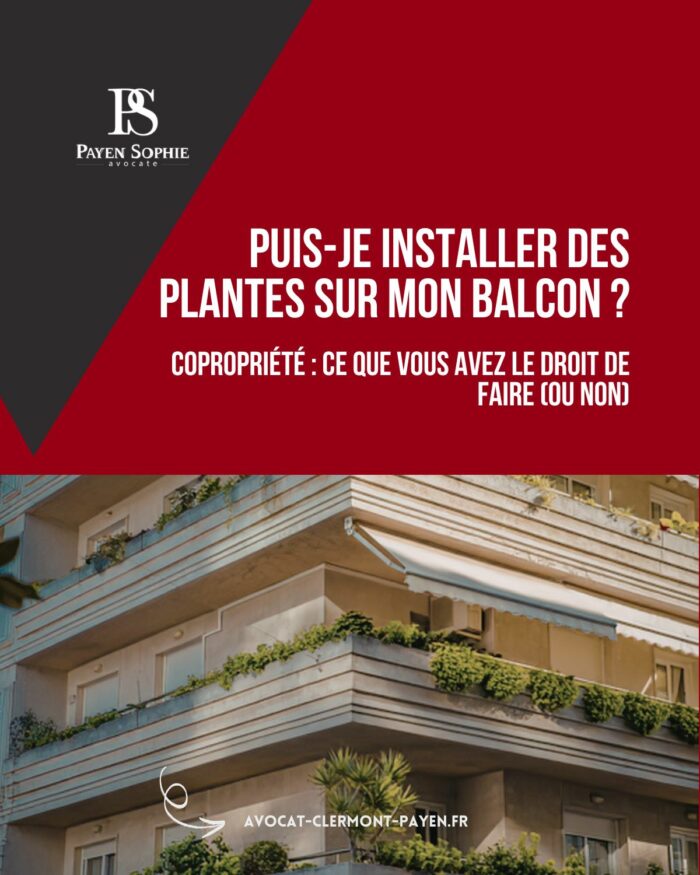 mmeuble d’habitation avec plusieurs balcons décorés de plantes vertes, illustrant la question de l’installation de végétation en copropriété.